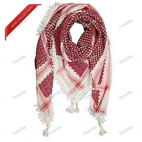 Roter arafat wüstenschal - arafat, /