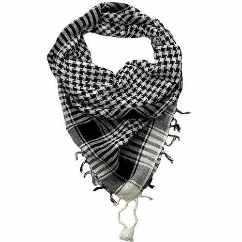 Schwarzer arafat wüstenschal - arafat,