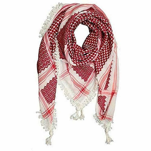 Roter arafat wüstenschal - wüstenschal, /